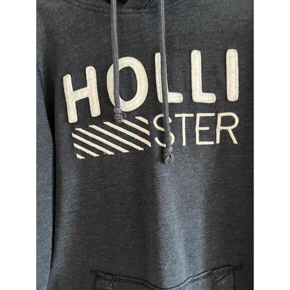 Hollister‎ Graphic Hoodie - Size M - Dark Gray - Picture 2 of 6